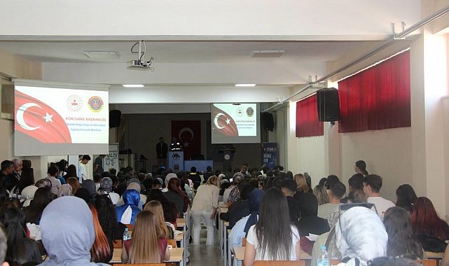 Jandarmadan madde bağımlılığı ile mücadele eğitimi