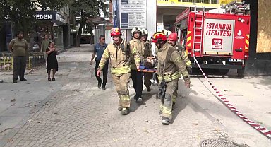 Kadıköy'de şantiyede istinat duvarı kaydı: 2 işçi yaralandı