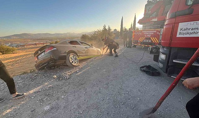 Kahramanmaraş'ta trafik kazası: 1 yaralı