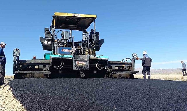 Kandilli Biathlon pistinin asfaltı yenileniyor