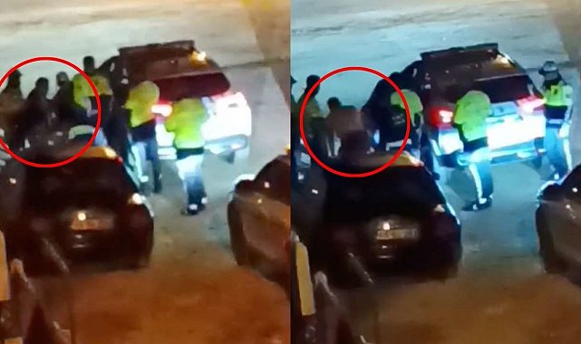 Kapaklı'da bir sürücü alkolmetreye üflememek için üstünü soydu