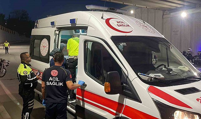 Karaman'da motosiklet kazası: 1 yaralı