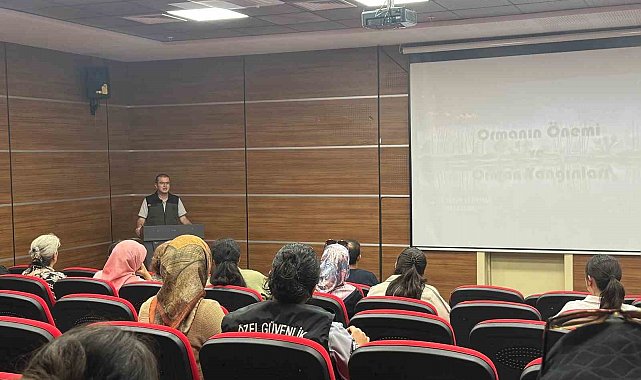 Kars'ta orman yangınları farkındalık eğitimi verildi