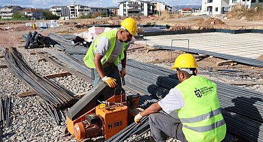 Kartepe Evleri projesinde inşaat çalışmaları sürüyor