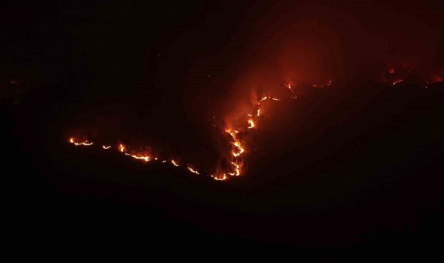 Kastamonu'da orman yangınıyla mücadele sürüyor: Tahliye edilen köy sayısı 9'a yükseldi