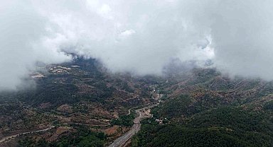 Kastamonu'da sis kartpostallık görüntüler oluşturdu