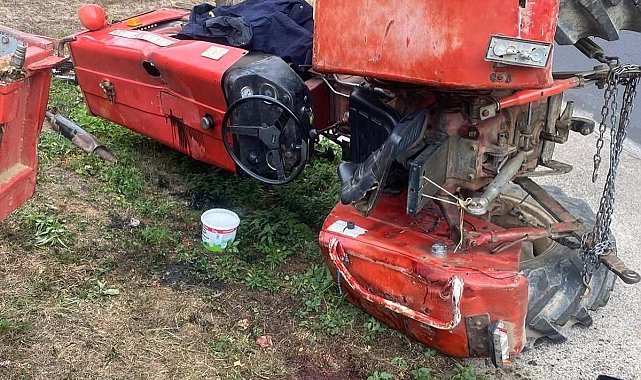 Kastamonu'da traktör kazası: 1 yaralı