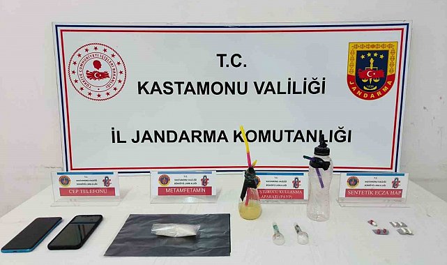 Kastamonu'da uyuşturucu operasyonu: 2 gözaltı