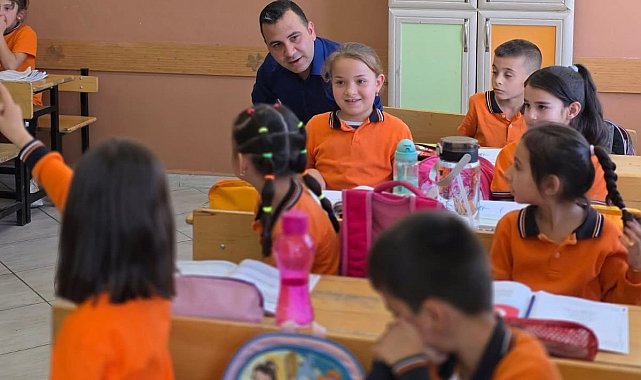 Kaymakam Algın'dan Yeşilova Köyü İlkokulu'na ziyaret