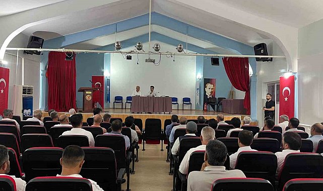 Kaymakam Atış, vatandaşlarla bir araya geldi