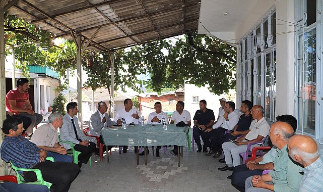 Kaymakam Bayram gazileri ziyaret etti