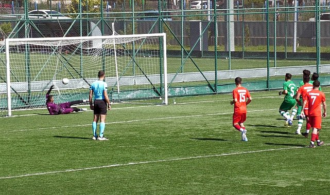 Kayseri Süper Amatör Küme'de ilk penaltı golü Bulut'tan