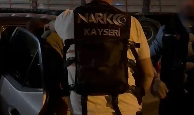 Kayseri'de yarım kilo uyuşturucu ele geçirildi