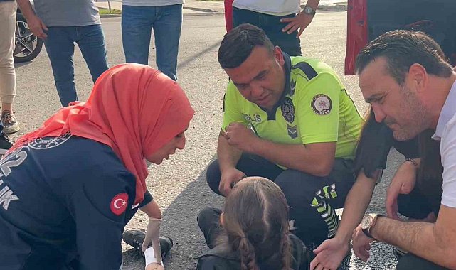 Kazazede yaralı çocuğun "Acımayacak değil mi? Korkuyorum ben" demesi ekipleri duygulandırdı