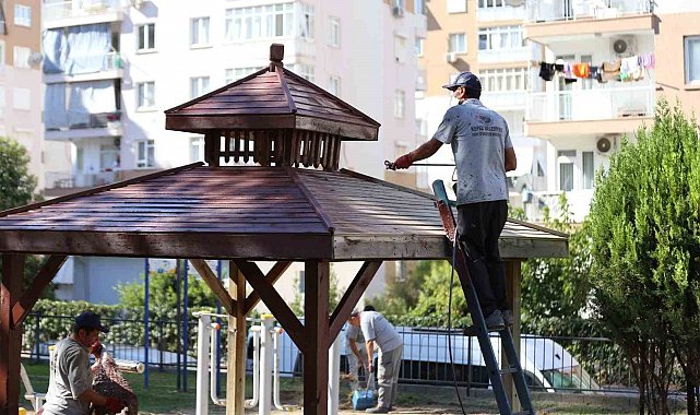 Kepez Belediyesi Esentepe'de yaptığı yenileme çalışmalarıyla bölgeye modern bir çehre kazandırdı