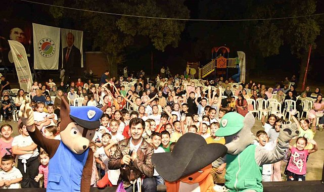 Kepez'de çocuklar 'Sahne Kepez' ile coştu