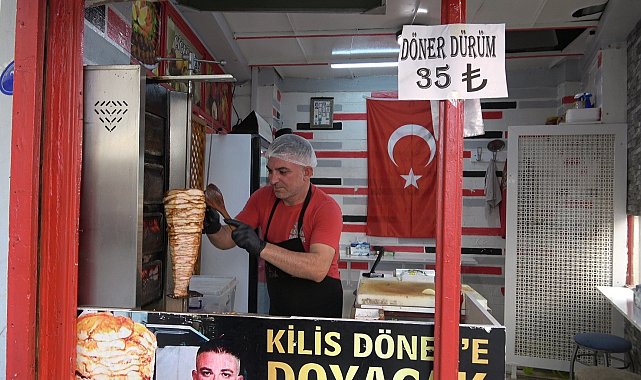 Kilis'te 35 TL'ye döner