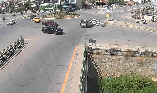Kırıkkale'de trafik kazaları KGYS kameralarına yansıdı