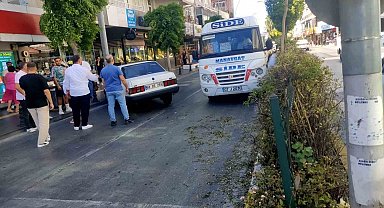 Kırmızı ışık ihlali kazayı beraberinde getirdi
