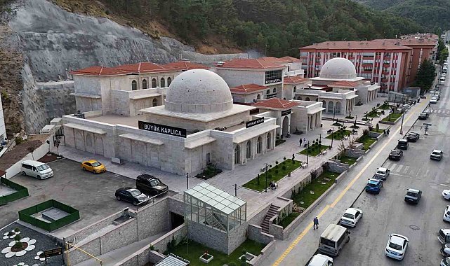 Kızılcahamam'da açılan Büyük Kaplıca'ya yoğun ilgi