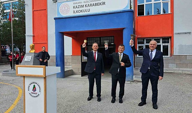 Kızılcahamam'da ilk ders başladı