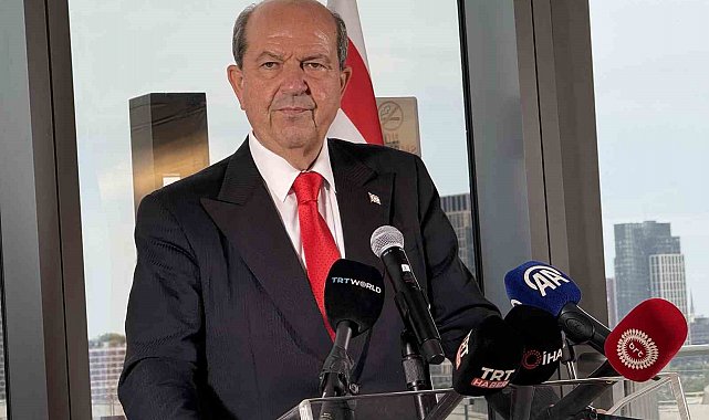 KKTC Cumhurbaşkanı Tatar: "Rum tarafı barış istediğini söylüyor ama sürekli silahlanıyor"