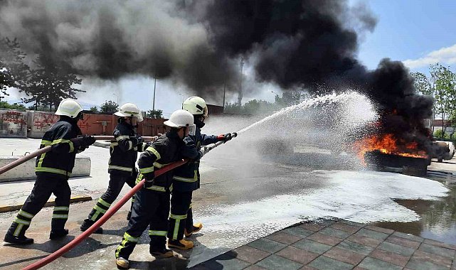Kocaeli İtfaiyesi Avrupa'yı geride bıraktı