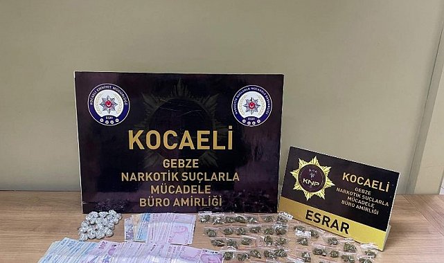 Kocaeli'de uyuşturucu operasyonu: 4 tutuklama