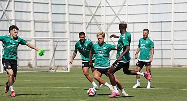 Konyaspor, RAMS Başakşehir maçının hazırlıklarını sürdürdü