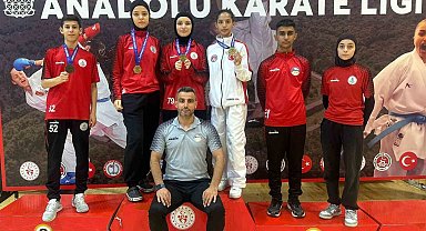 Körfezli karatecilerden 14 madalya