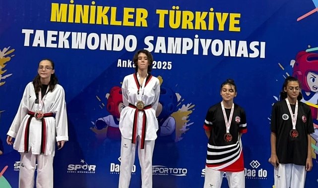 Köyceğizli Koparan, Taekwondoda Türkiye şampiyonu oldu