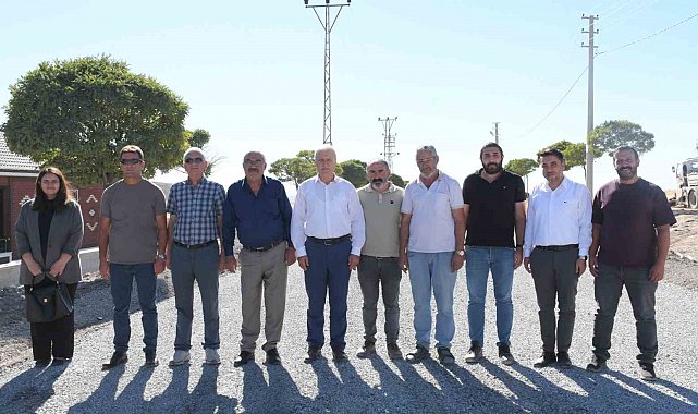 Kulu Kırkpınar ile Haymana Yeşilköy arasındaki yol yapımı tamamlandı
