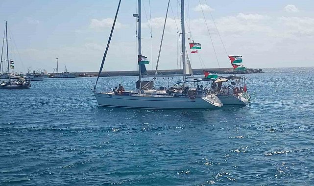 Küresel Sumud Filosu Gazze'ye doğru ilerliyor