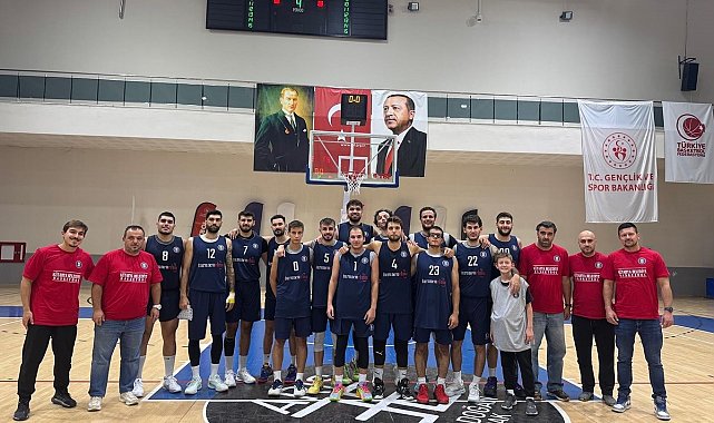 Kütahya Belediyespor Basketbol Takımı, ilk hazırlık karşılaşmasında galip