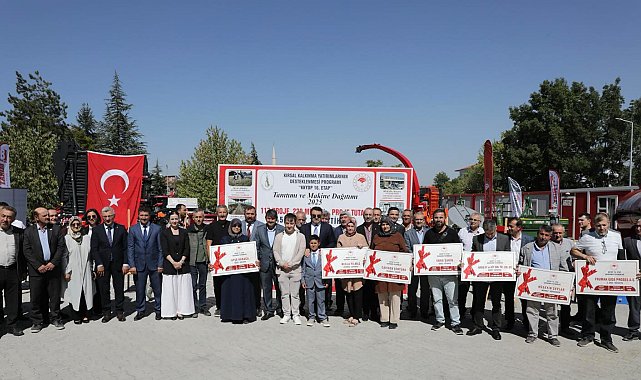 Kütahya'da çiftçilere 229 milyon TL hibe desteği verildi