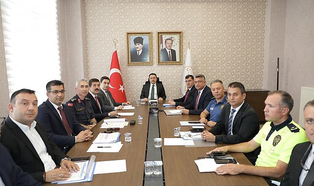 Kütahya'da Üniversite Güvenlik Koordinasyon Toplantısı