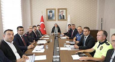 Kütahya'da Üniversite Güvenlik Koordinasyon Toplantısı