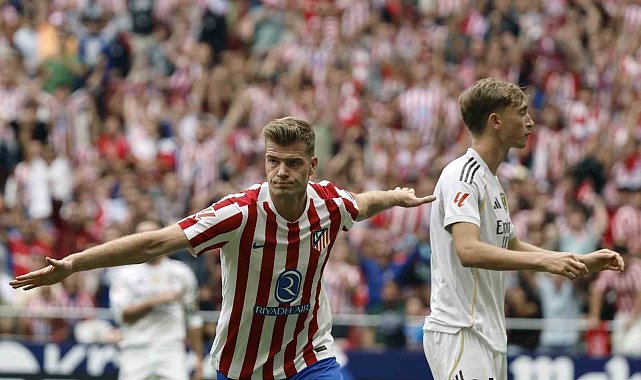 Madrid derbisinde kazanan Atletico