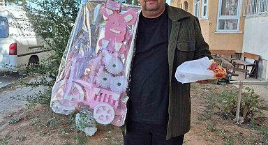 Mahalle muhtarından örnek davranış