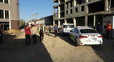 Malatya'da çarşı inşaatında göçük: 1 yaralı