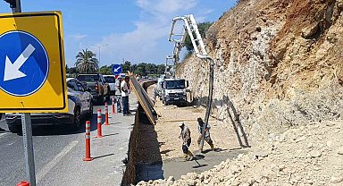 Manavgat çevre yolunda sel baskınları sona erecek