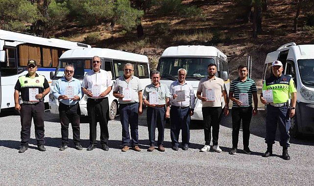 Manisa'da okul servis araçlarına yönelik özel denetim