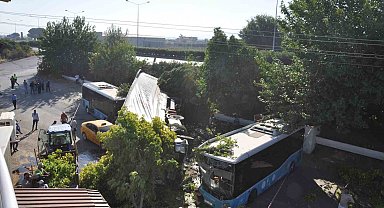 Manisa'da tır faciası: 1 ölü, biri polis 2 yaralı