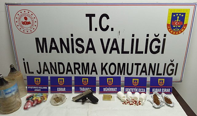Manisa'da uyuşturucu operasyonu: 2 gözaltı
