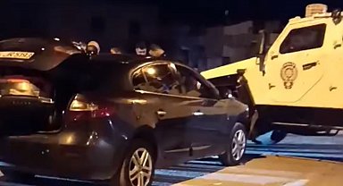 Mardin'de zırhlı araç ile otomobil çarpıştı: 2 yaralı