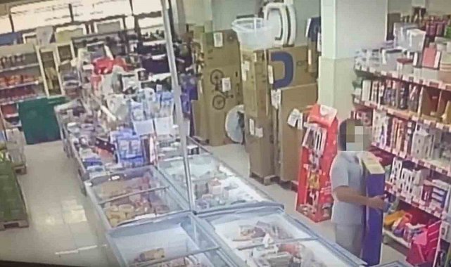 Market hırsızı tutuklandı