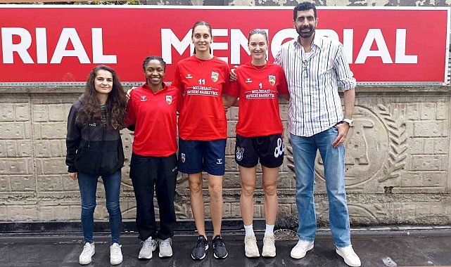 Melikgazi Kayseri Basketbol'un oyuncuları sağlık kontrolünden geçti