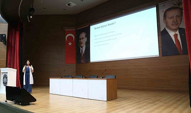 Melikgazi'de duruş bozuklukları ve ofis egzersizleri eğitimi verildi