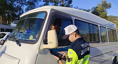 Mersin'de jandarmadan okul servislerinde sıkı denetim