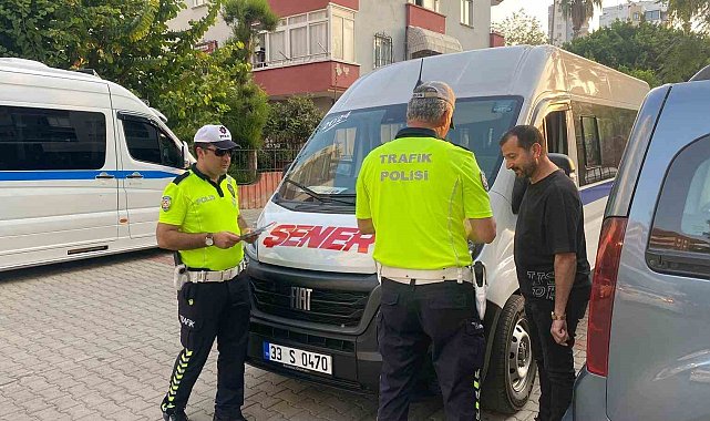 Mersin'de okul servislerine sıkı denetim